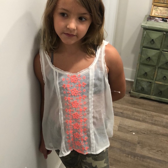 Hollister Other - Hollister sheer tank top/bathing suit coverup